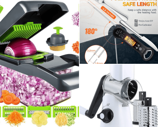 My Favorite Kitchen Gadgets cover photo collage