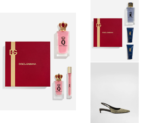 Dolce&gabbana,gift sets and more ,perfect♥️ cover photo collage