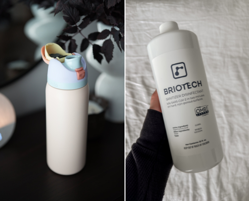 Low | Non Toxic Living cover photo collage