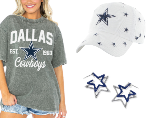 Cowboys Game Day Essentials cover photo collage