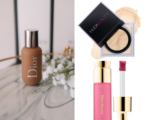 High brand make up cover photo collage