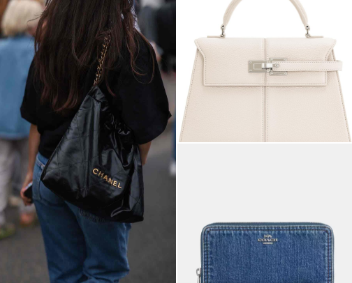 Luxury bags for every day cover photo collage