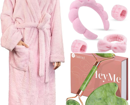 Spa Day At Home (Amazon Finds) cover photo collage