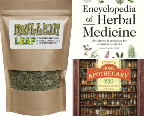 The MamaWinter Apothecary: Herbal Teas, Kitchen Remedies & Natural Alternatives cover photo collage