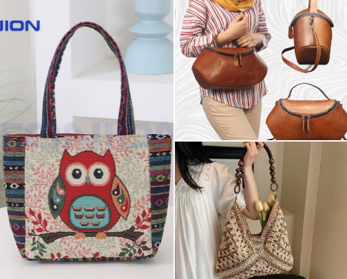 BAGS AND WALLETS FOR EVERY YOU 🧡 cover photo collage