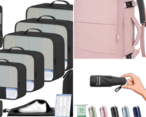 Travel Essentials Every Organized Traveler Needs cover photo collage