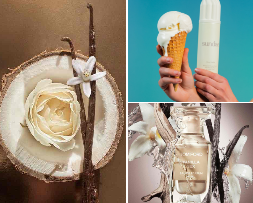 Vanilla + coconut 🌴🥥🍨 cover photo collage