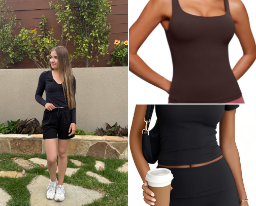 Amazon Affordable Activewear cover photo collage