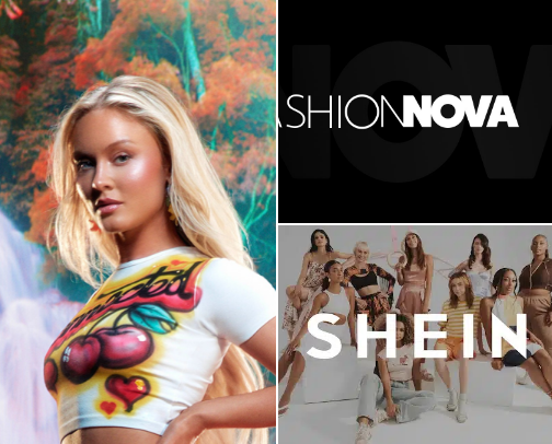 Fashion cover photo collage