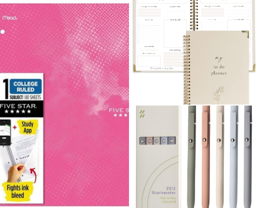 college essentials cover photo collage