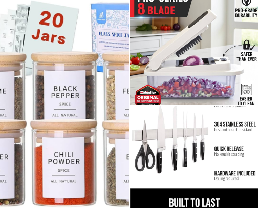 Kitchen Upgrades That Look Like a Professional Chef's cover photo collage