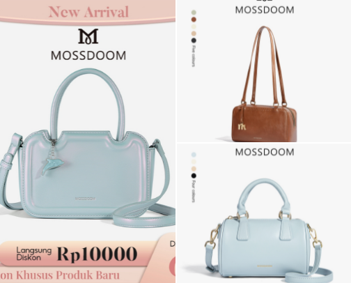 Mossdoom Bags 👜 cover photo collage