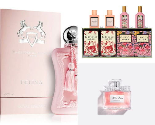 perfumes cover photo collage