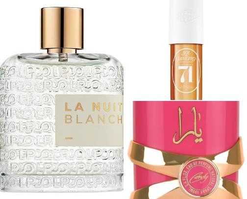 Sweet scents and Gourmand perfumes cover photo collage