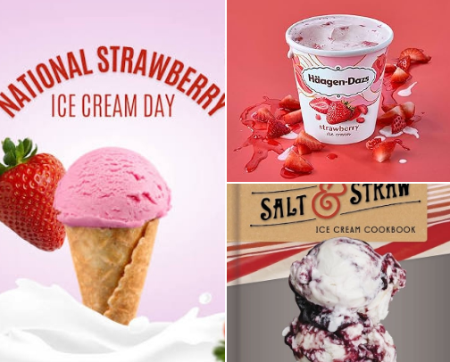 Strawberry Bliss: 12 Irresistible Treats for Every Sweet Tooth 🍓 🍨 cover photo collage
