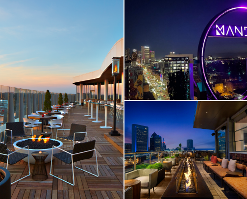Best rooftop restaurants in Columbus Ohio cover photo collage