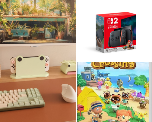 Cozy Gamer’s guide to: The Nintendo Switch cover photo collage