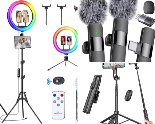 Content Creator Starter Pack cover photo collage