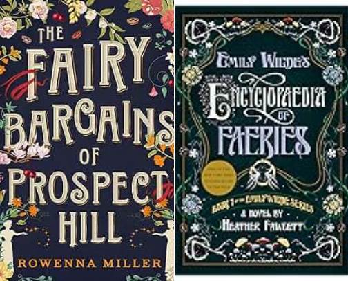Books for Faeries (or Those who Love Fantasy) cover photo collage