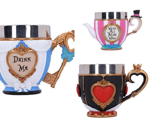 Alice in Wonderland Finds I’m Mad About ⏰️ 🐰 👑 cover photo collage