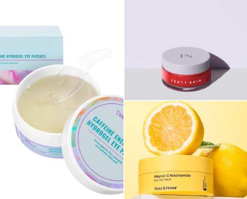 my go to eye/face masks cover photo collage