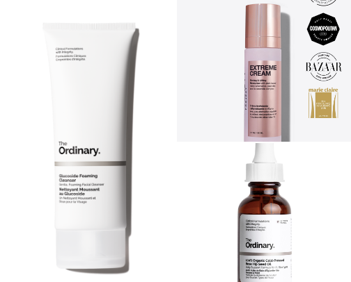 What products you’ll find in my bathroom on vacation🌴 cover photo collage