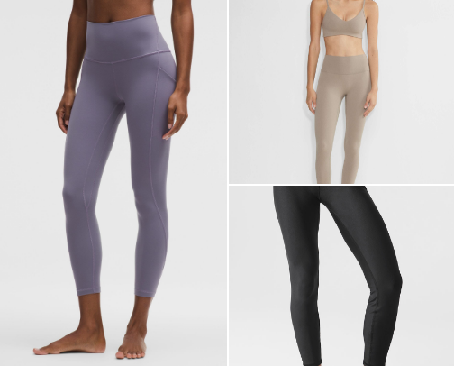 True and trusted workout fits and athleisure 💪🏻 cover photo collage