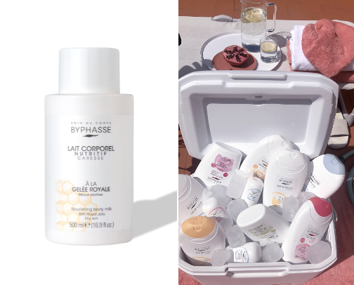 Body care cover photo collage
