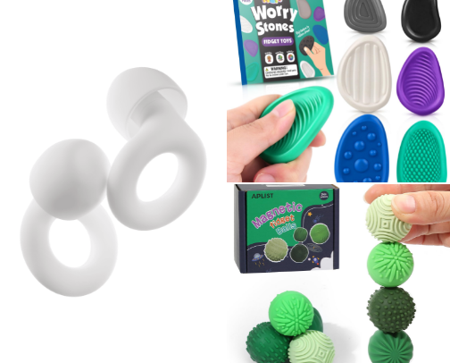 🧘 ADHD Tools & Fidget Finds cover photo collage