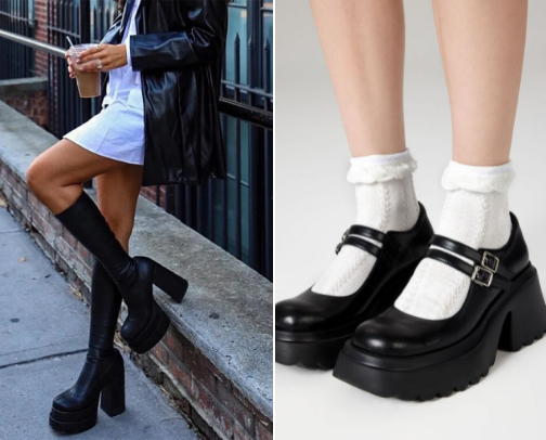 my picks for alt edgy shoes cover photo collage