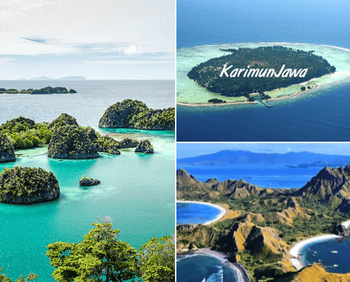 Exploring the Wonders of Indonesia: Must-Visit Destinations" cover photo collage