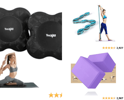 Yoga must haves cover photo collage