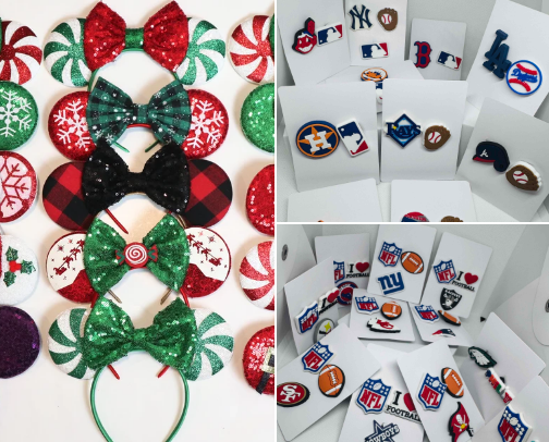 Etsy Shopping cover photo collage
