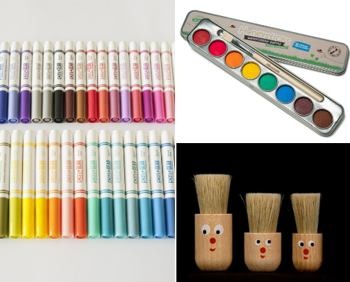 Creative Kids Art Kit: Fun, Safe & Colorful Supplies for Little Artists” cover photo collage