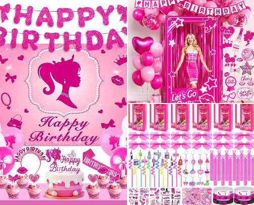 Birthday Party Decor! 🪅🎁🎉 cover photo collage