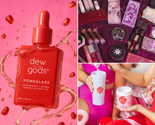 Discounts for Makeup, bath, body etc stores cover photo collage