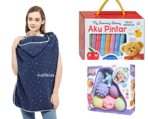 Rekomendasi Kado lahiran untuk ibu dan bayi👶 cover photo collage