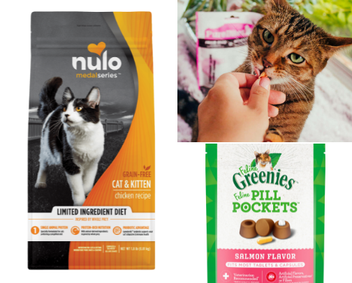 Best cat toys and food cover photo collage