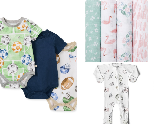 Newborn Essentials for First-Time Parents (Organic & Eco-Friendly) cover photo collage