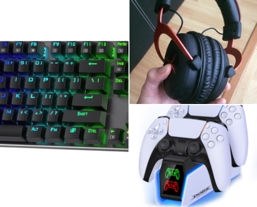 Top Gaming Gear & Gadgets Every Gamer Needs cover photo collage