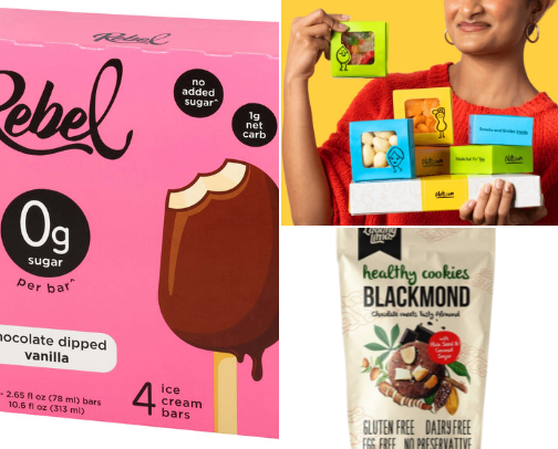 Diet friendly snacky cover photo collage