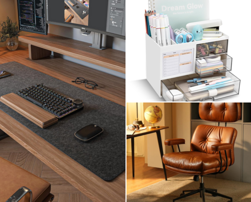Office cover photo collage