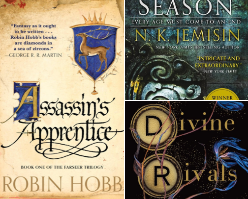 Fantasy Book Recs cover photo collage