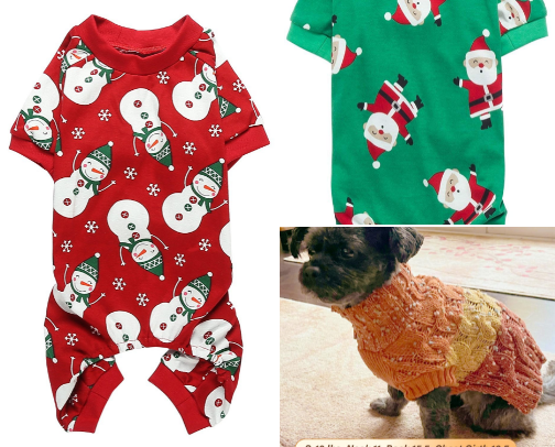 Dog/Pet Apparel for Different Occasions cover photo collage