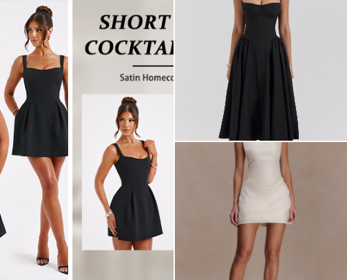 Graduation dresses 🎓 cover photo collage