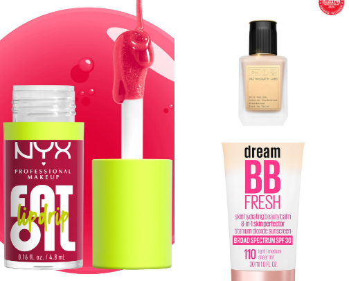 Mom on the go approved make up! cover photo collage