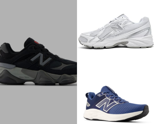 New Balance cover photo collage