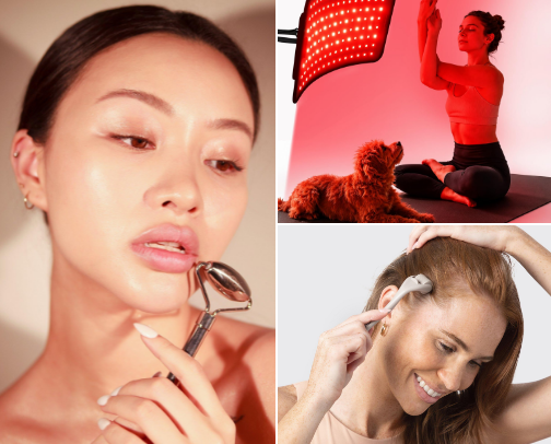 Best Anti-Aging Skincare Devices for Women Over 40 | LED, Microcurrent & More cover photo collage