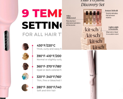 Hair Care Favorites cover photo collage