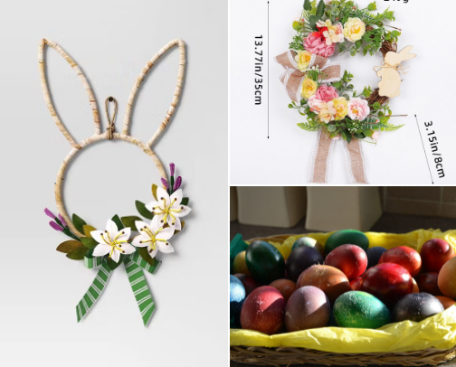 Easter Magic: Transform Your Home with Festive Touches cover photo collage